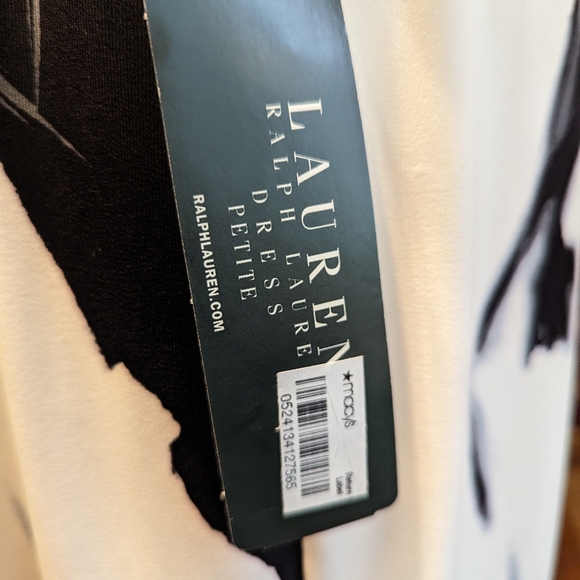 Ralph Lauren 8p wrap pullover dress - Picture 5 of 8